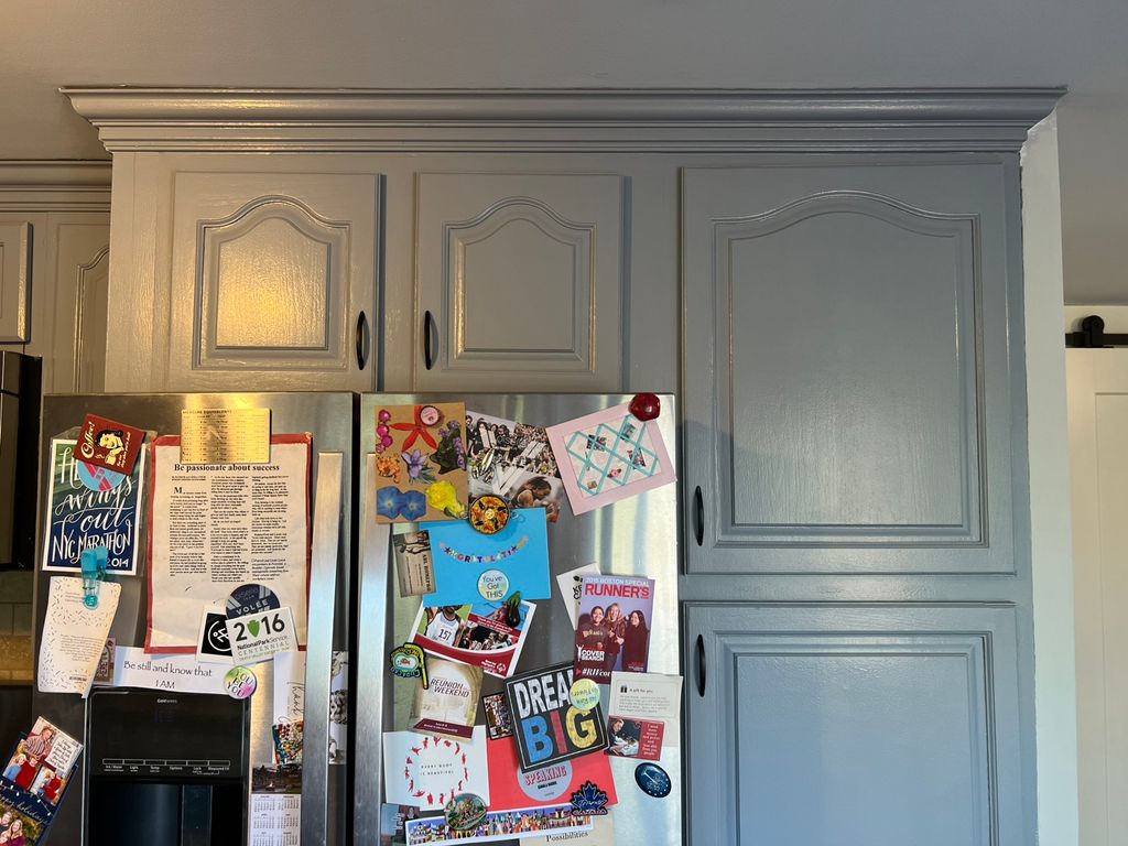 Cabinets painted 