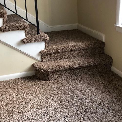 We are very happy with the quality of our carpet a