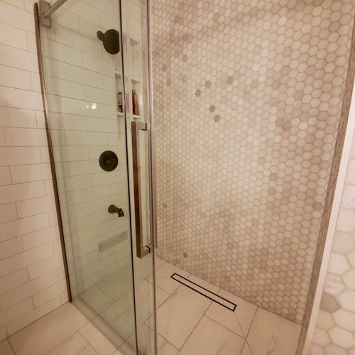 I have enjoyed the shower that General Tile Constr