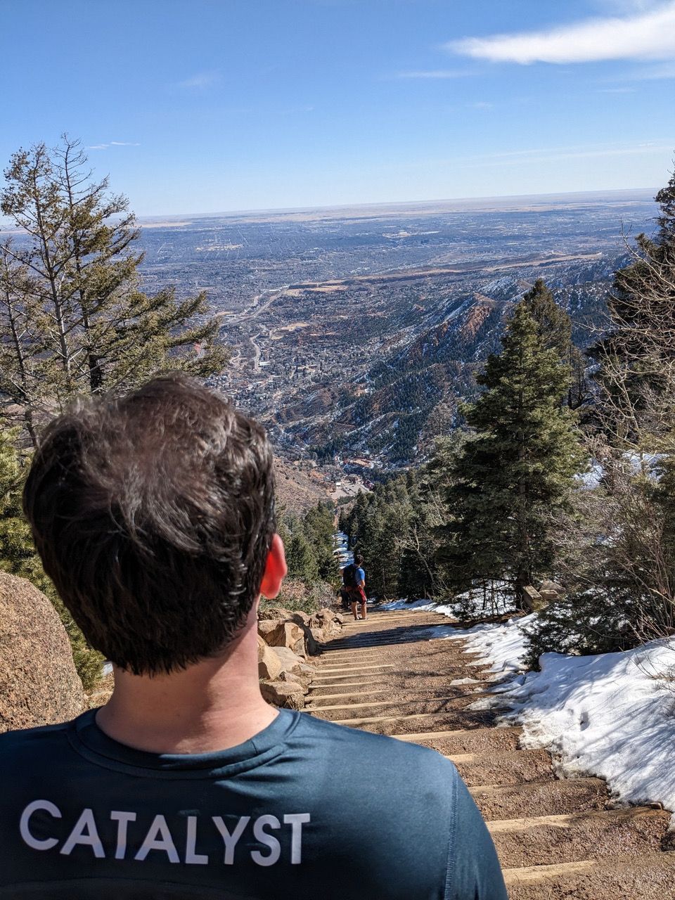 At the top of Manitou incline