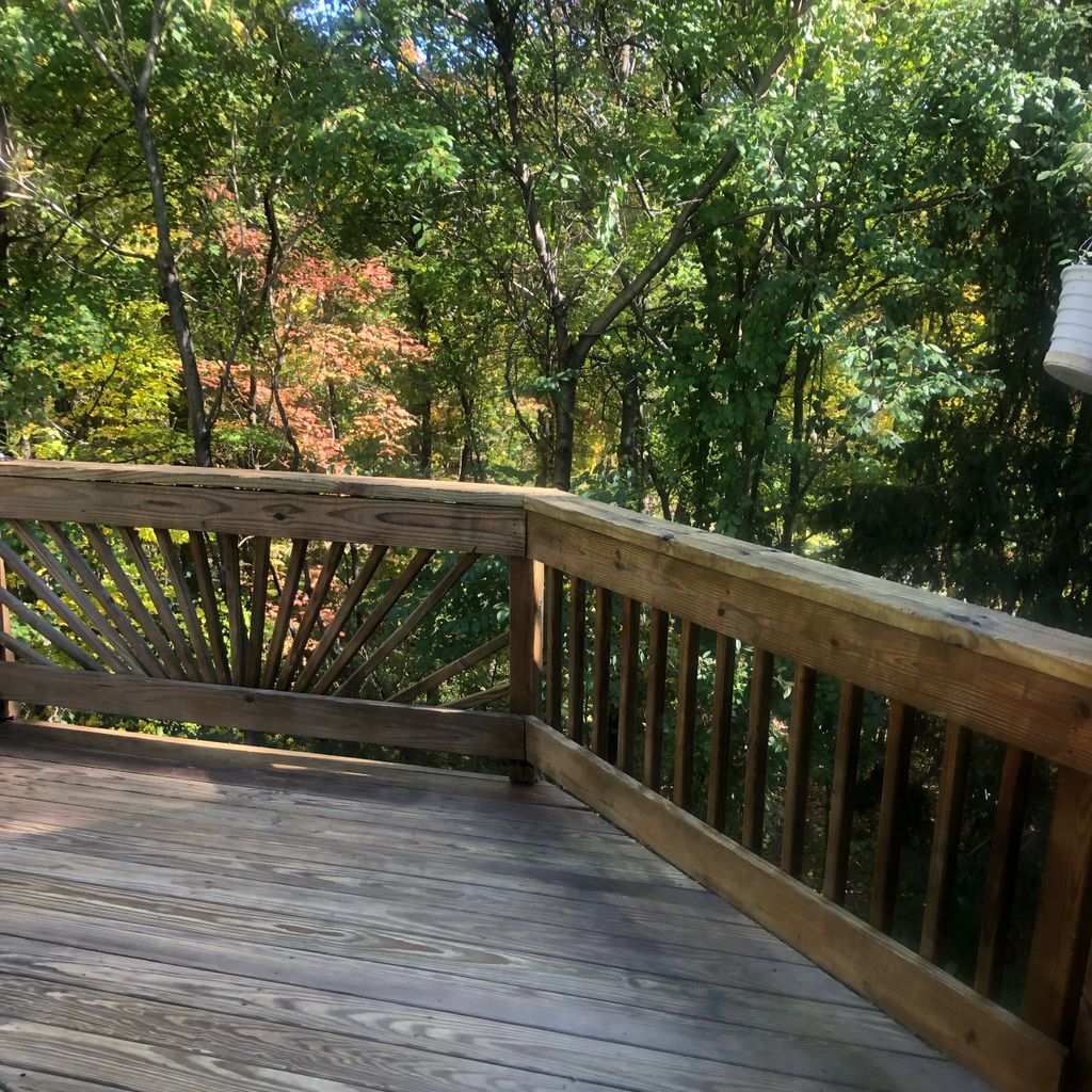 Deck Staining and Sealing project from 2023