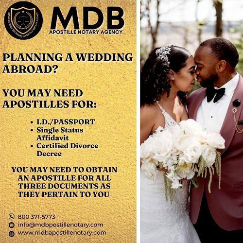 Are you planning to get married in another country