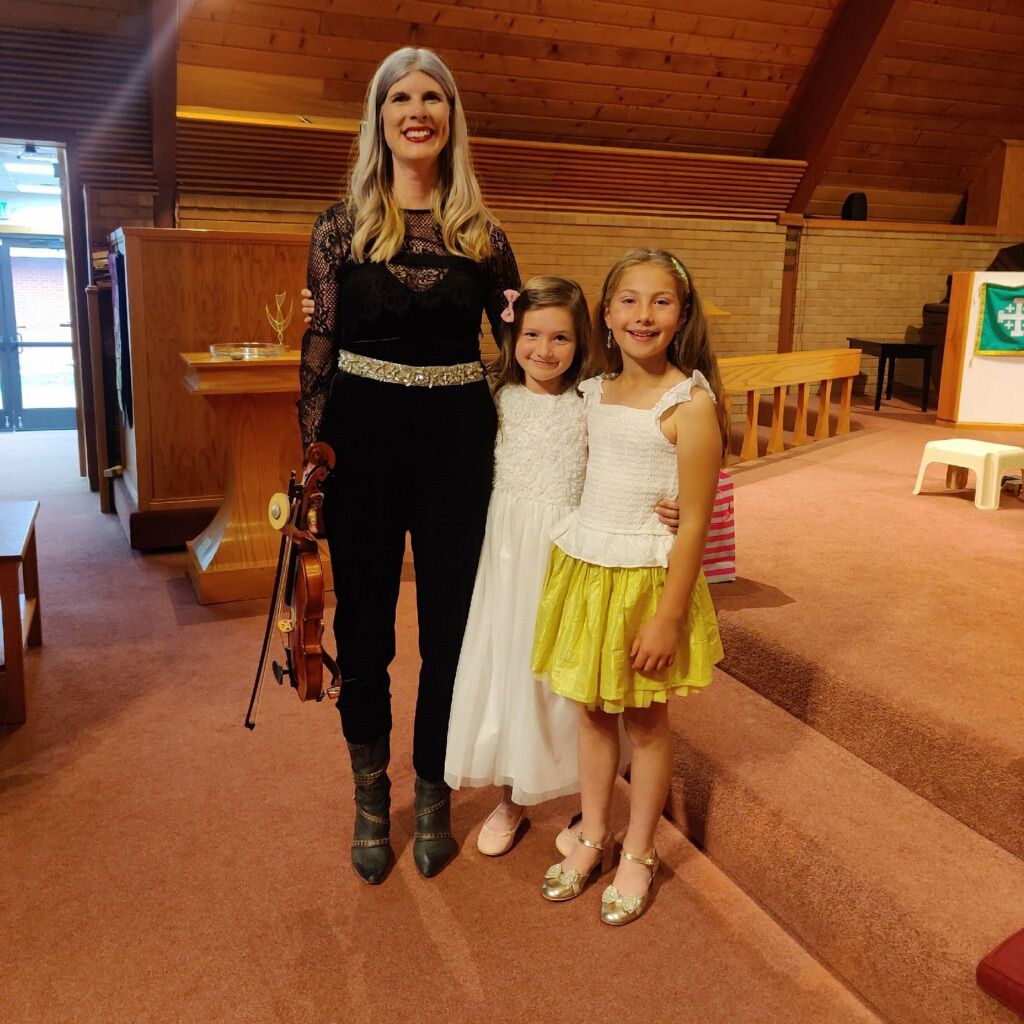 at a recital