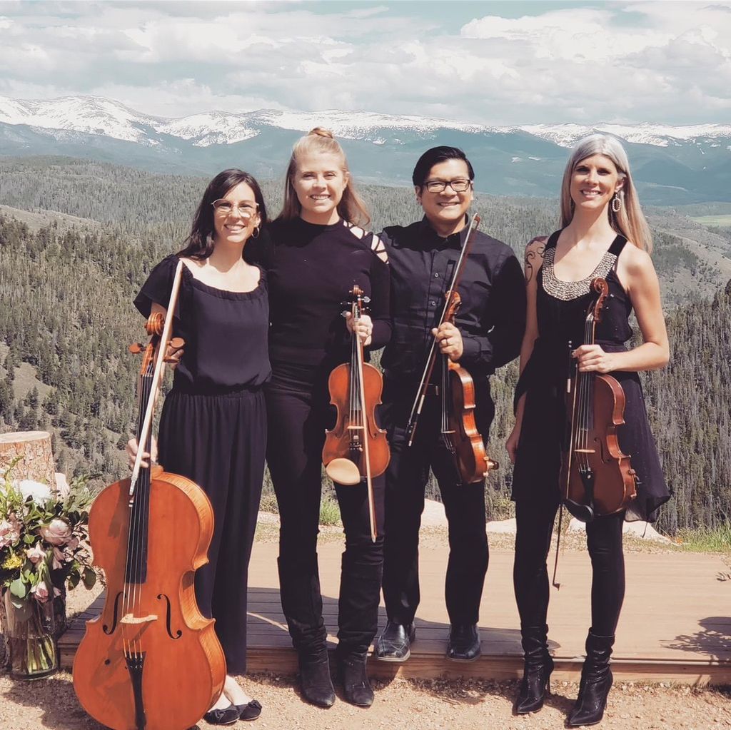 with Mile High String Quartet