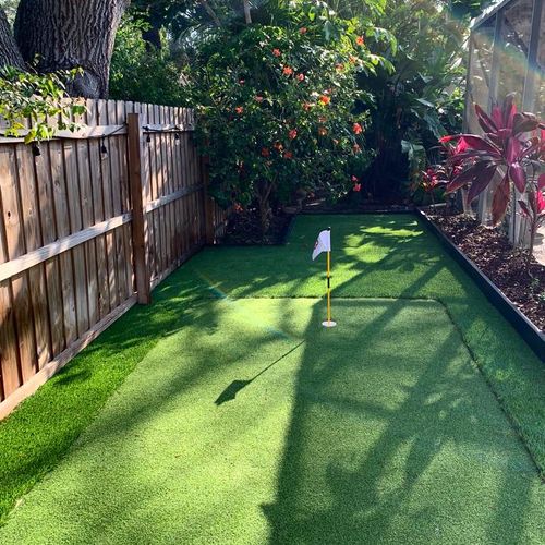 Artificial Turf Installation