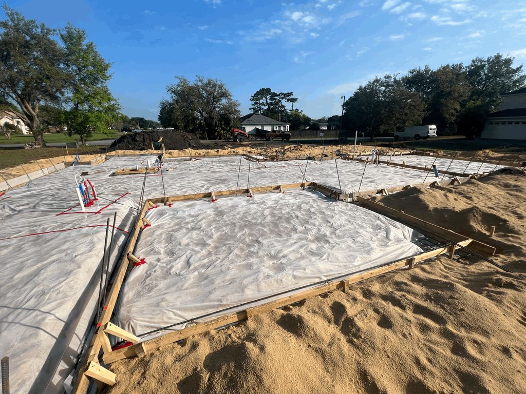 concrete services (New Home Construction Foundatio