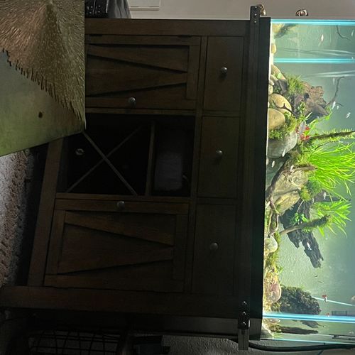 Aaron with clear waters has made my fish aquarium 