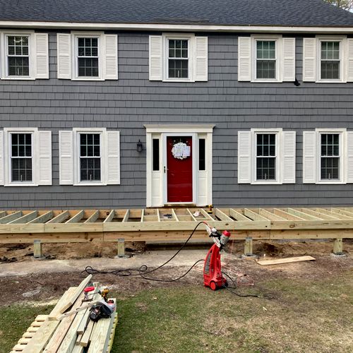 Floor joist installed