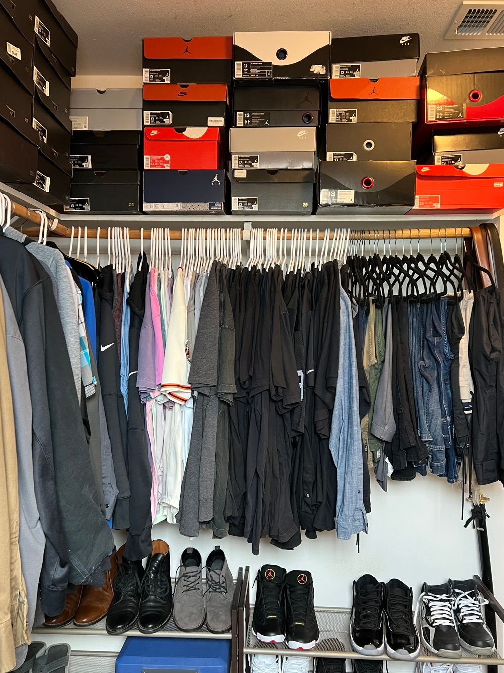 After- Closet reset