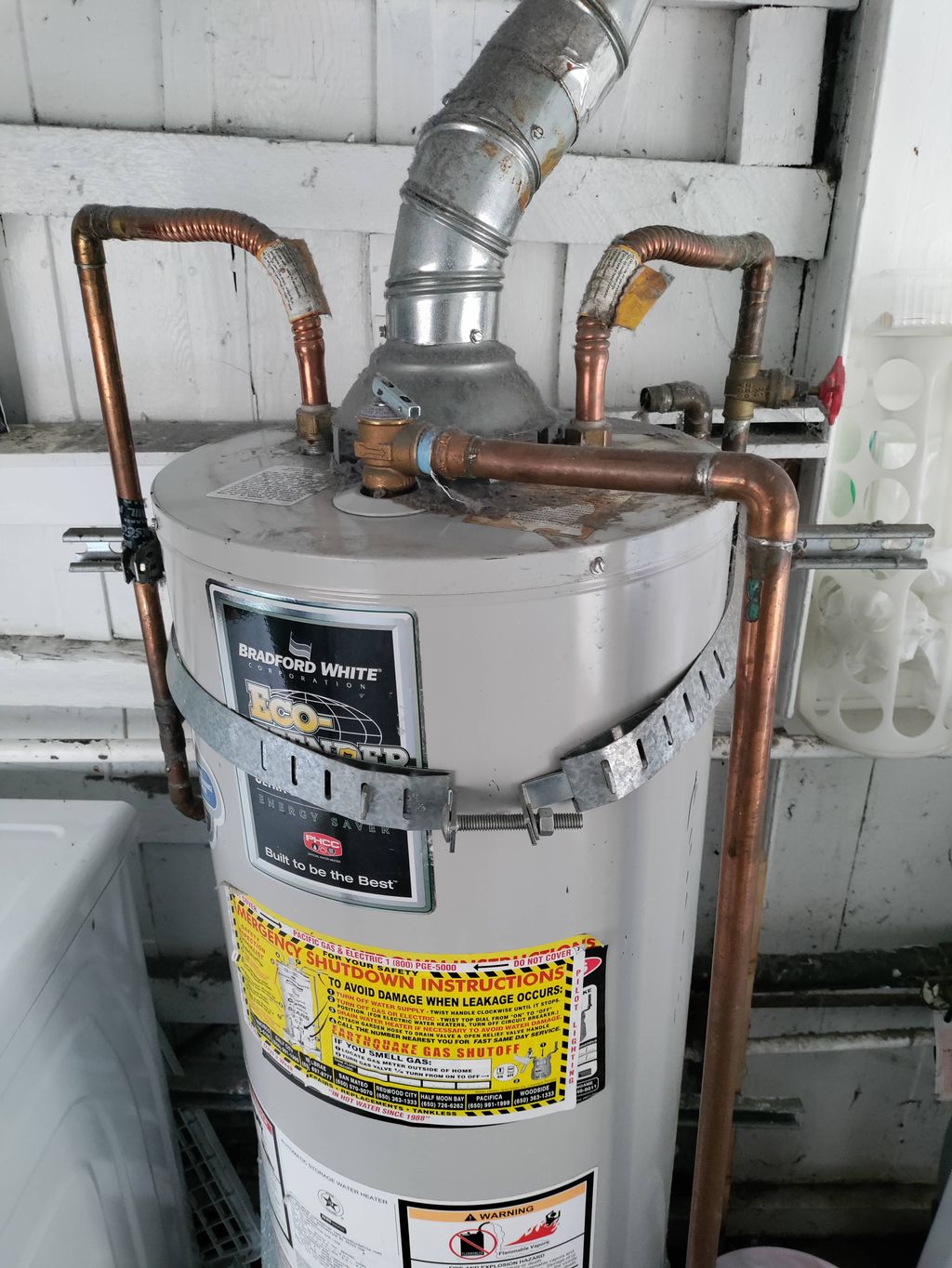 Water heater installation 