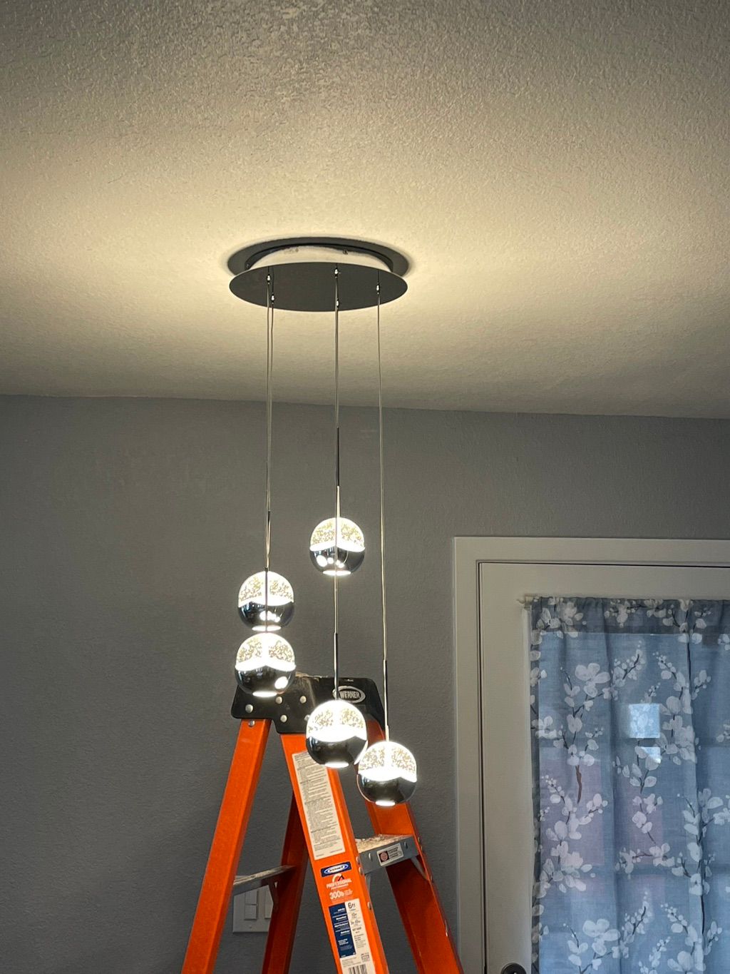 New light fixture upgrade 