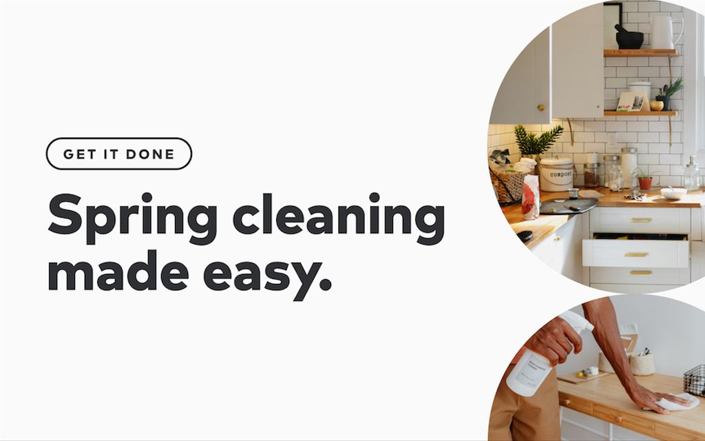 82% of homes definitely need a spring cleaning.