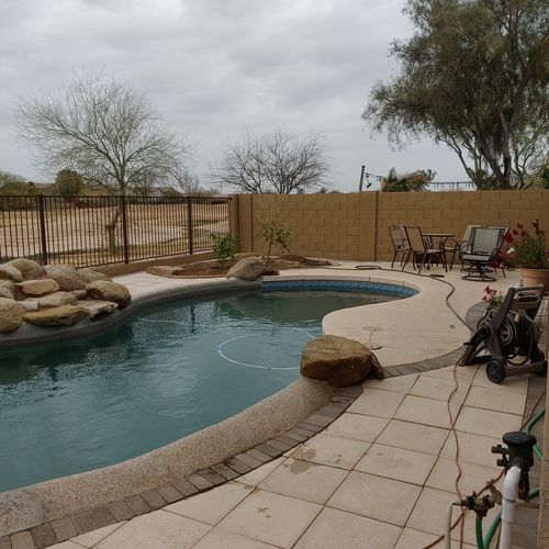 Pro Green Solutions pavers and pool