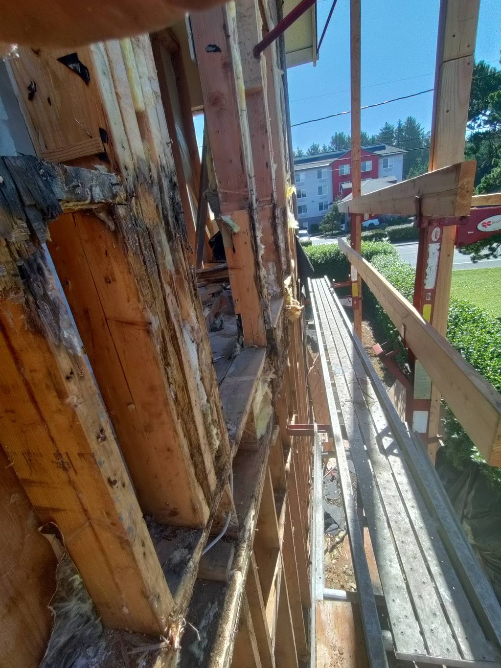 the repair