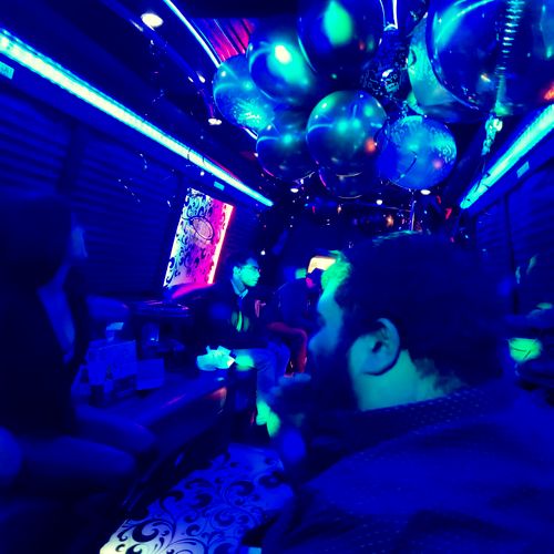 Great and accommodating beautiful party bus would 