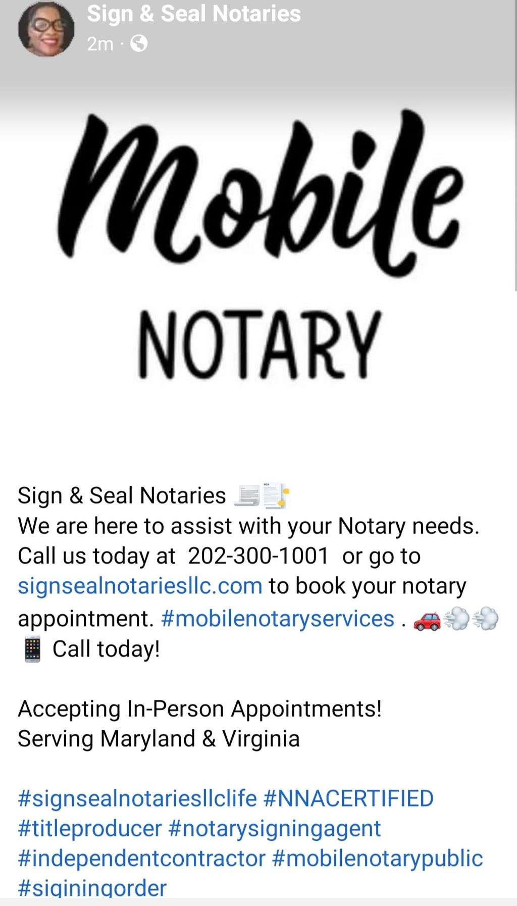 Mobile Notary Services 