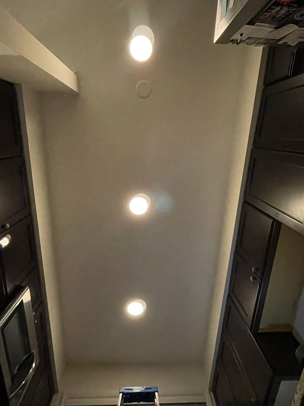 After: Can light to soft white LED
