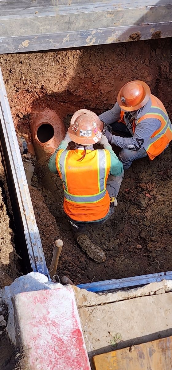 Underground Sewer Repair