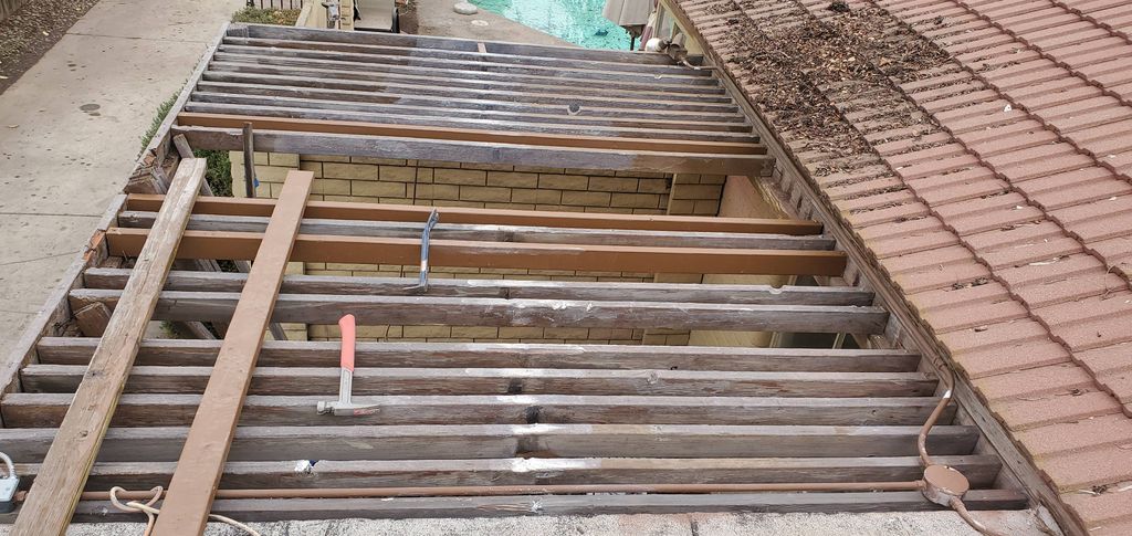 Repair Pergola Prime & Paint 