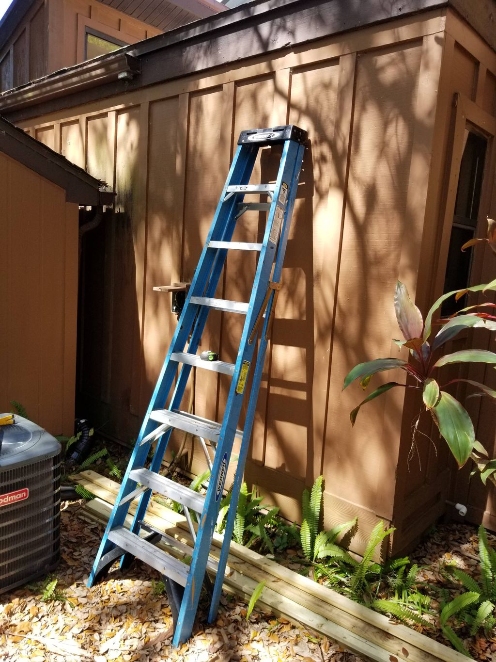 trim repairs in progress