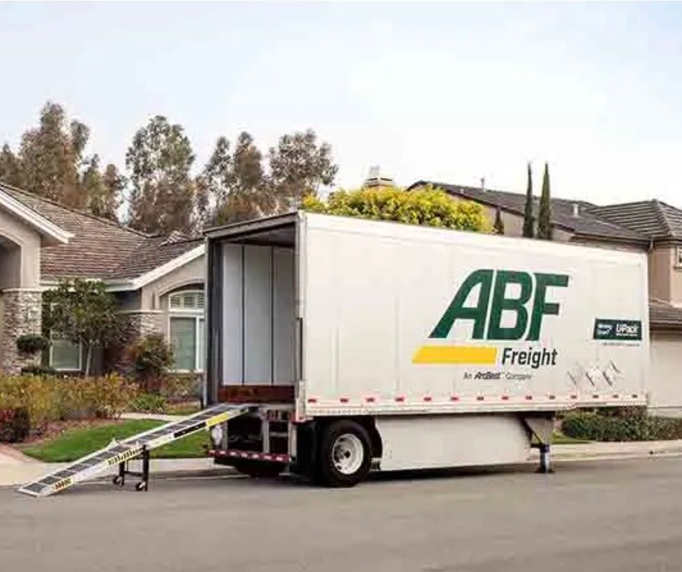 Unloading trailers.