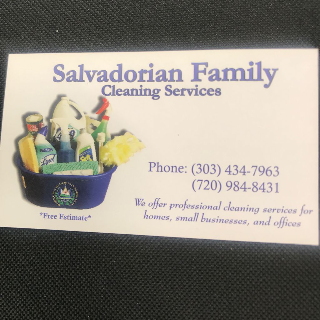Salvadorian Family Cleaning Services