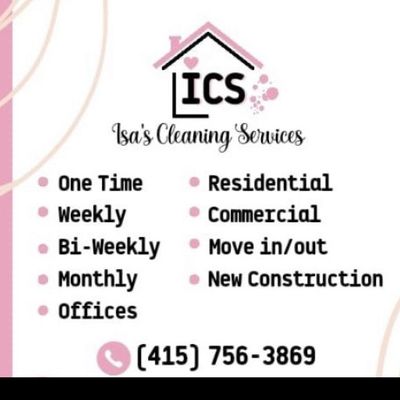 Avatar for Isa’s Cleaning Services