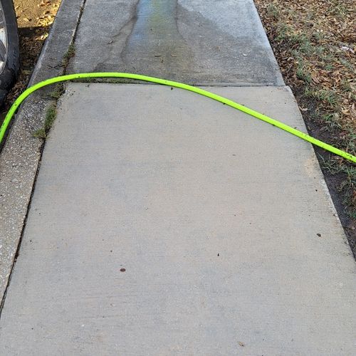 My driveway was brought back to life by Mr. Martin