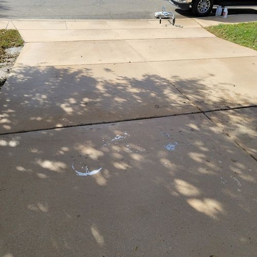 My driveway needed a cleaning and they got the job