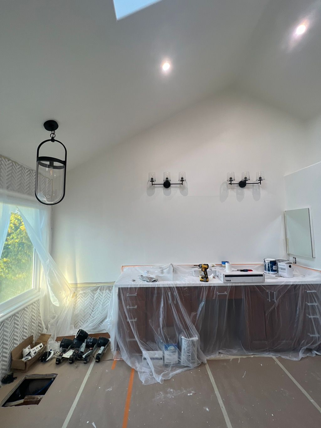 New light fixtures