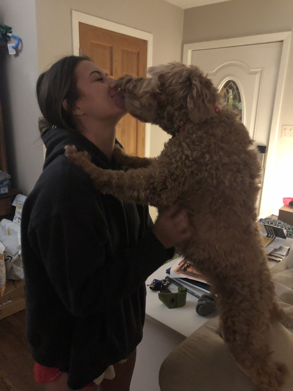 Dina’s daughter Ally and Appa