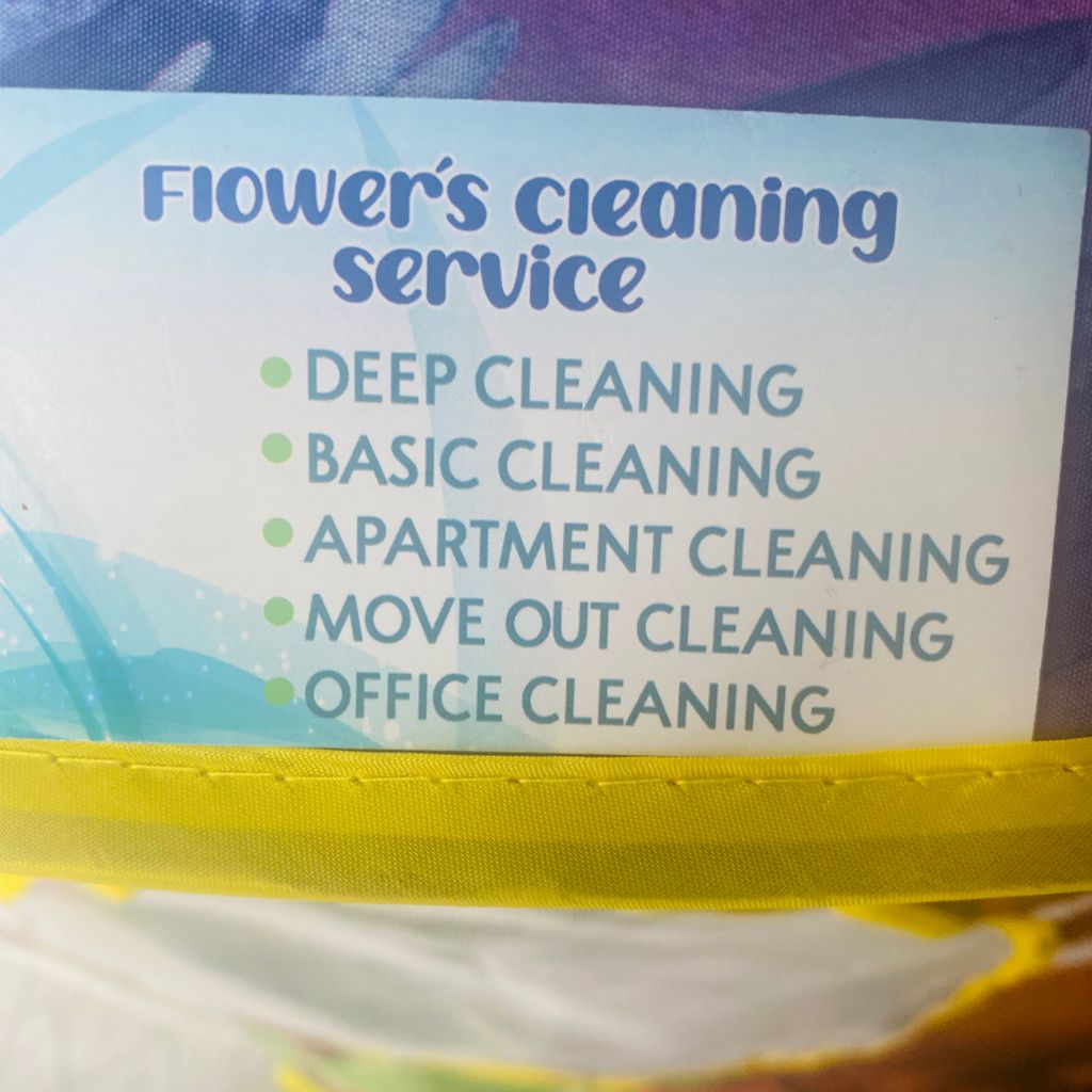 Flower’s cleaning services