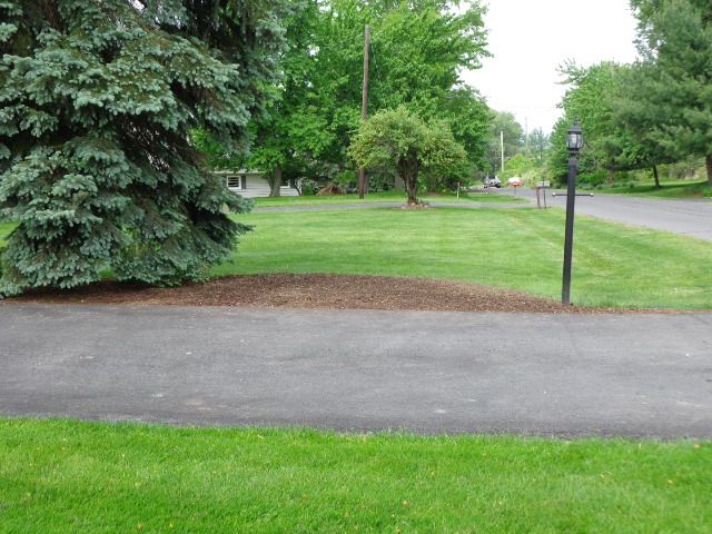 Customer front lawn