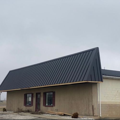They did a fantastic job on a standing seam metal 