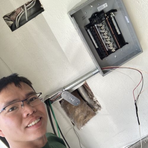 Circuit Breaker Panel or Fuse Box Installation