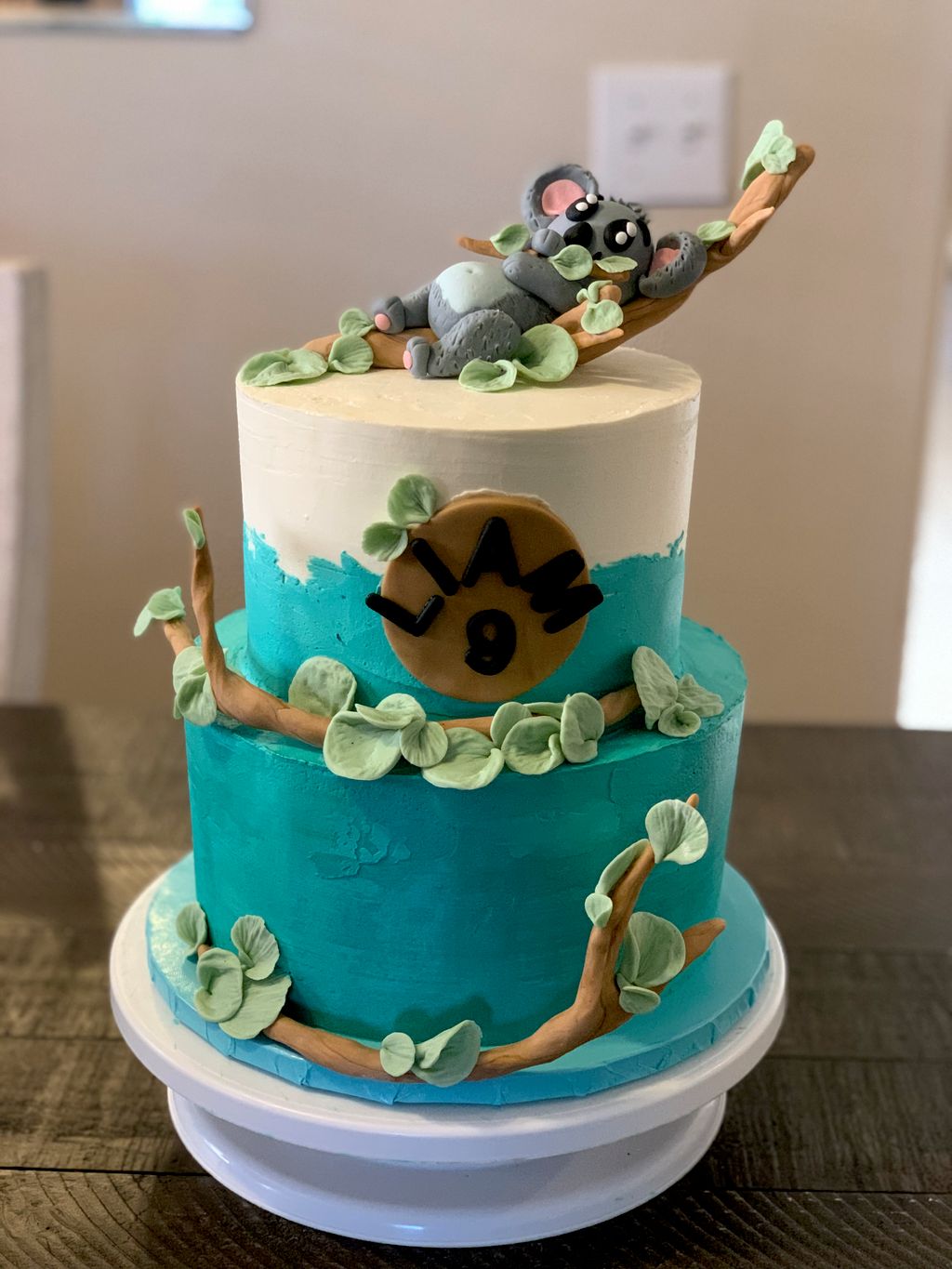 Koala birthday cake 