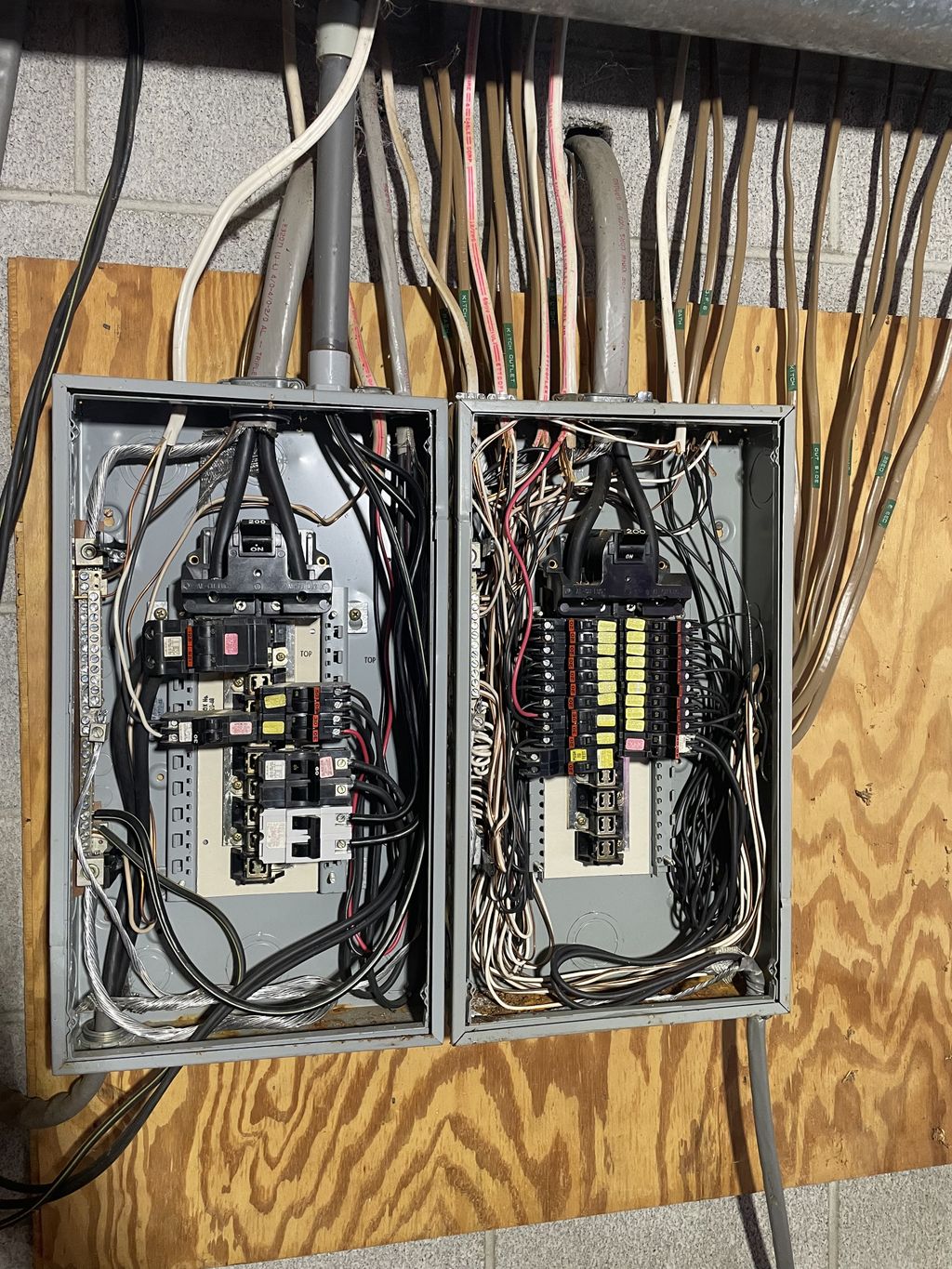 Circuit Breaker Panel or Fuse Box Installation