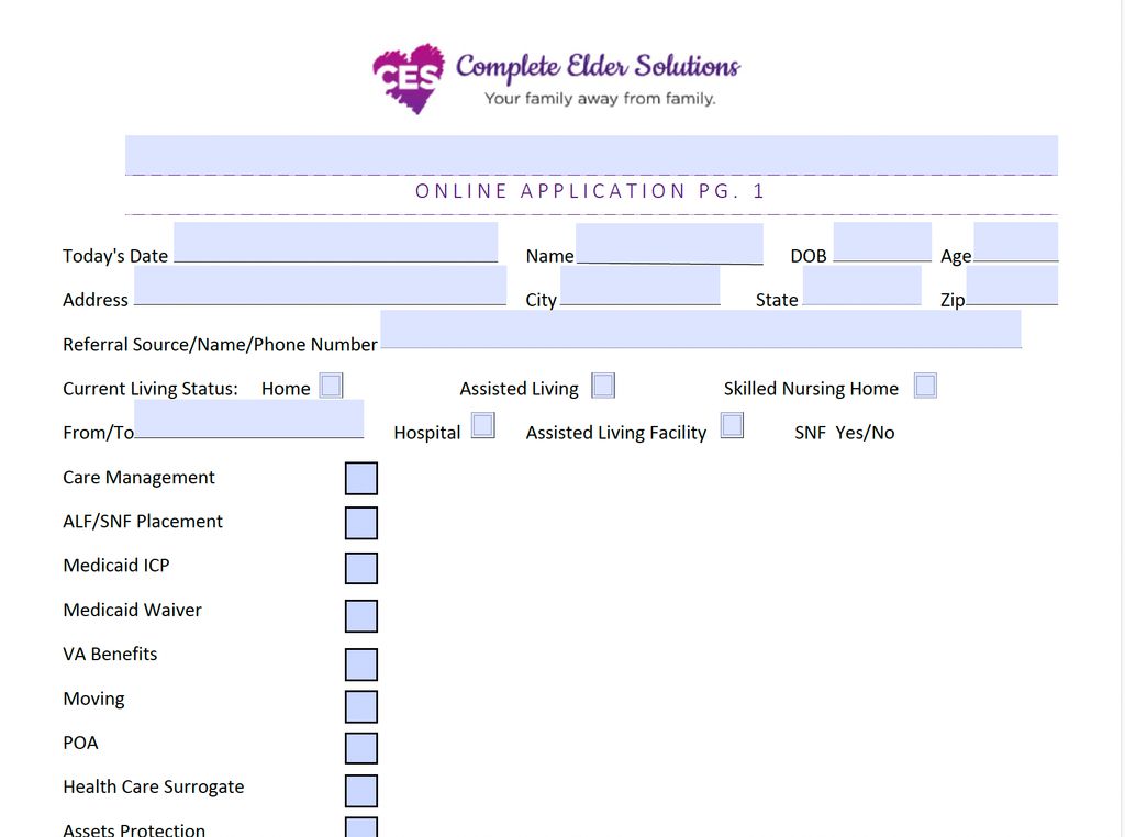 Fillable Form Creation After