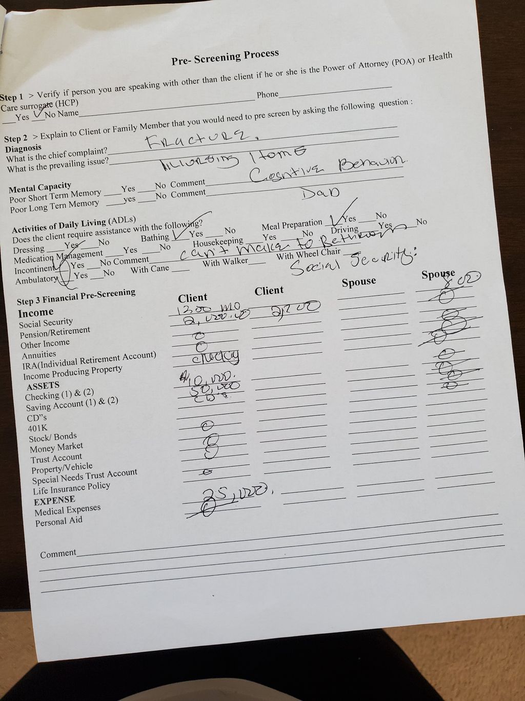 Fillable Form Creation Before