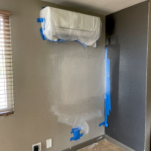 He is FAST! does great work hanging drywall. Did a