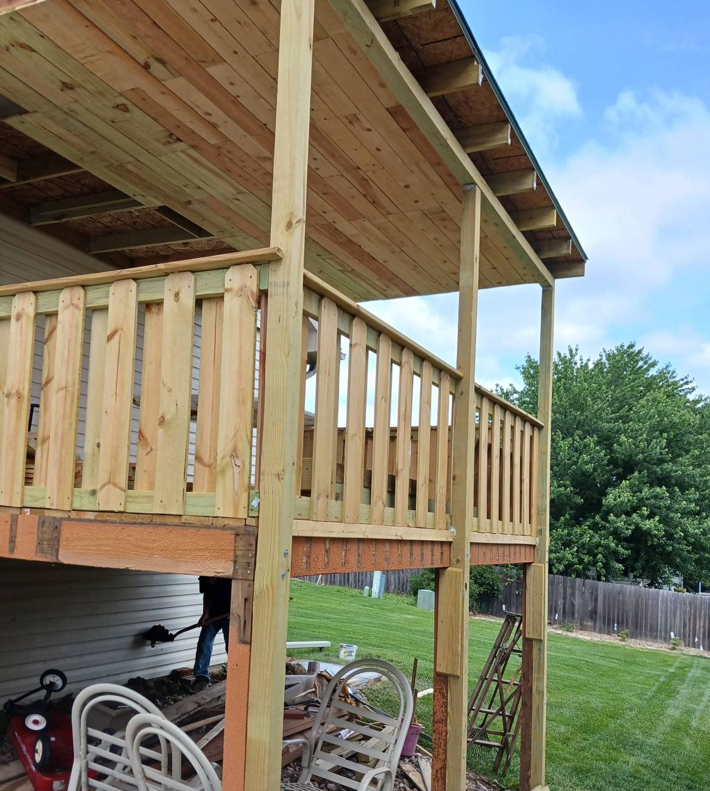 Deck and Awning