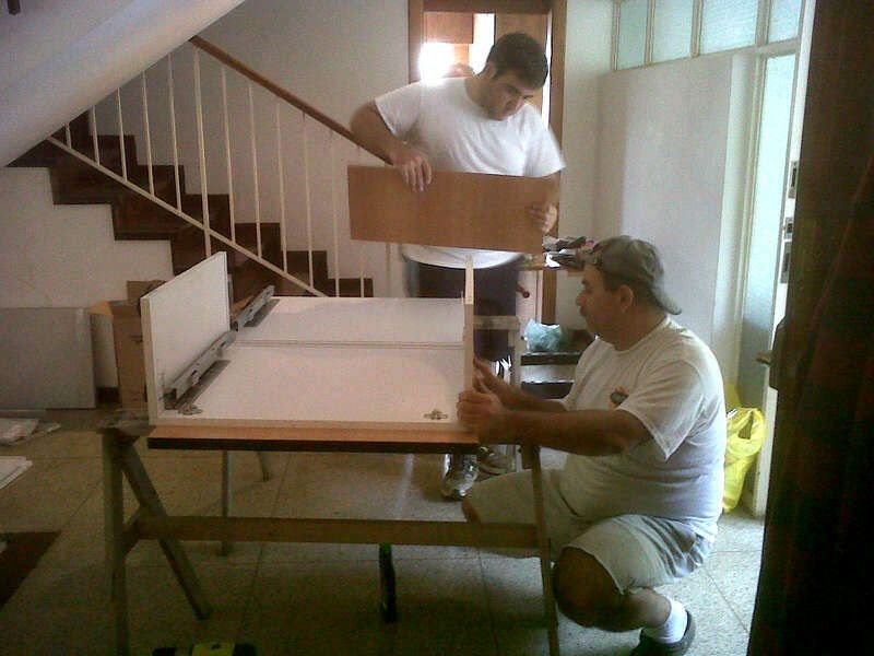Kitchen Cabinet Assembly and Installation
