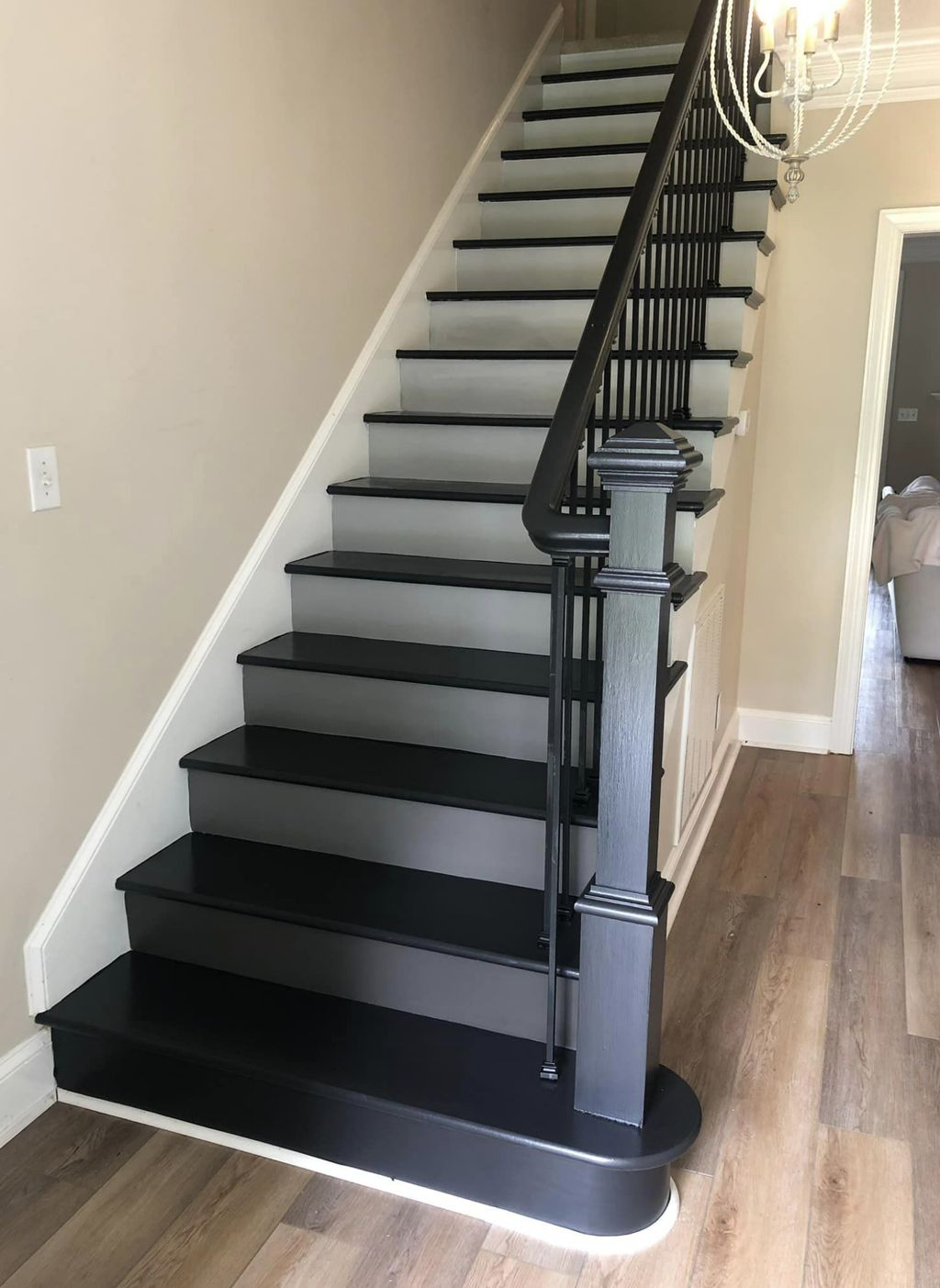 Ombre Staircase - Finished!