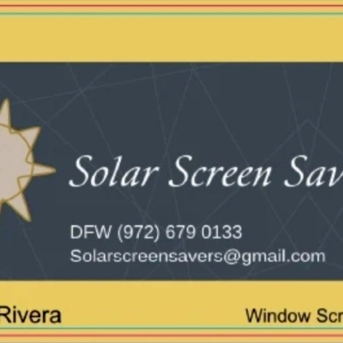 Solar Screen Savers