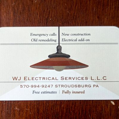 Avatar for WJ ELECTRICAL SERVICES LLC