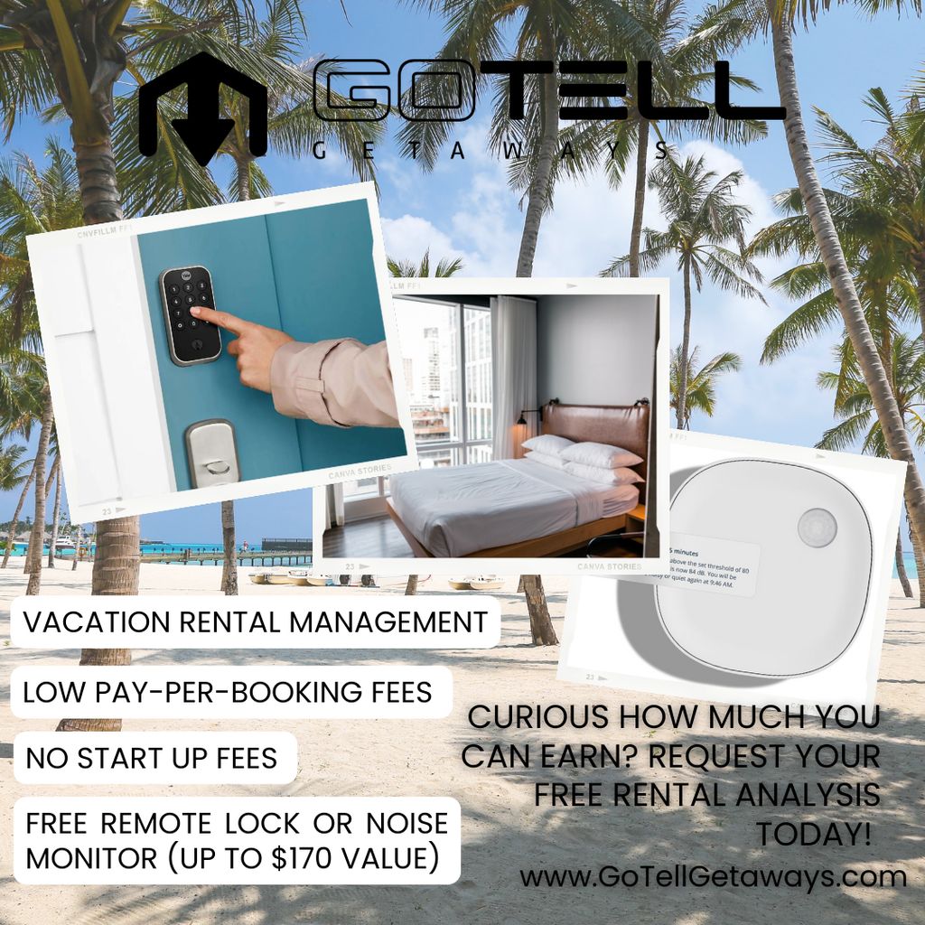 Choice of FREE Remote Lock or Noise Monitor!