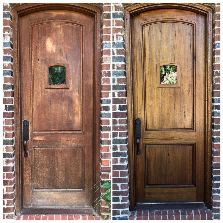 Premium Refinish Front Door