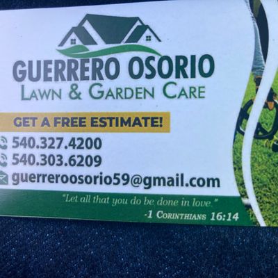 Avatar for Guerrero Osorio Lawn & Garden Care LLC