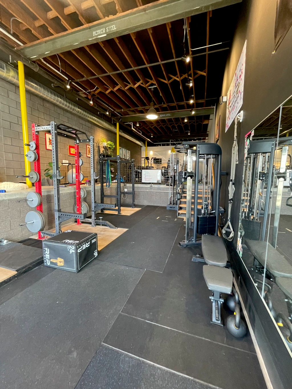 Semi-private training studio