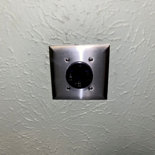 Replaced Dryer outlet 